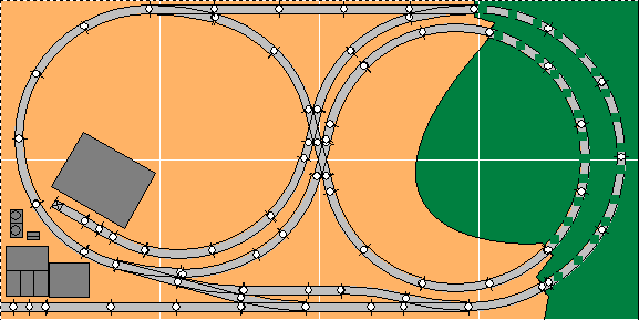 2x4' figure-8 plus loop