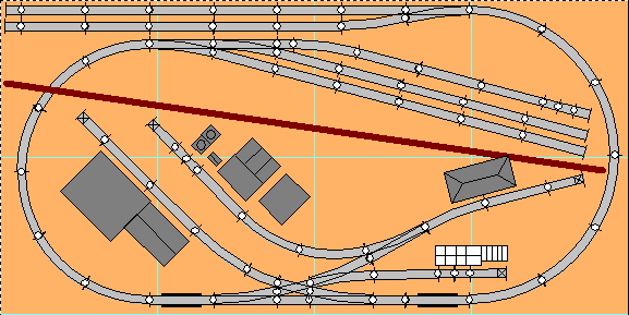 2x4' two-way British-style layout